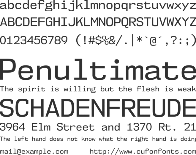 Frutiger Lt Font