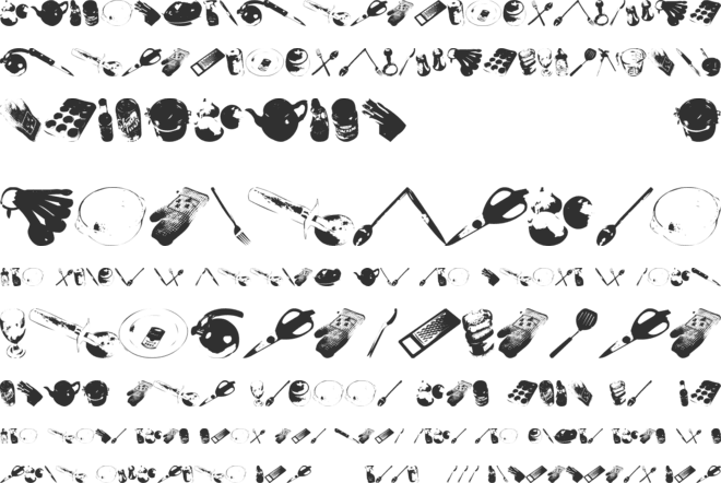 WutsCookin font preview