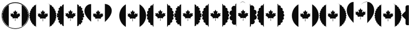 Font Canada Color Regular font