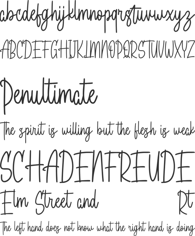 Bagelorts Free font preview