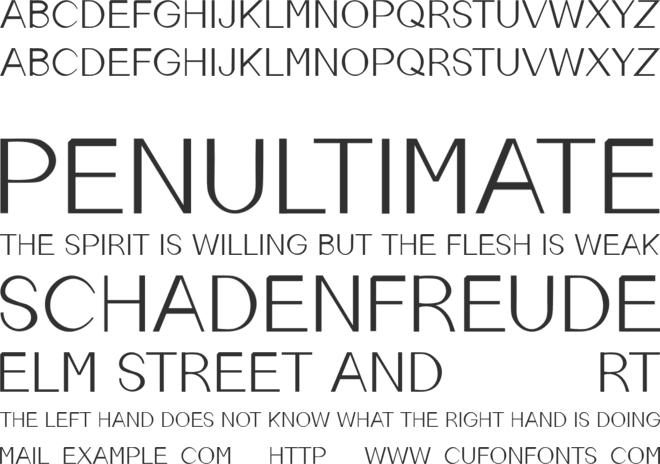 EMELIAN font preview