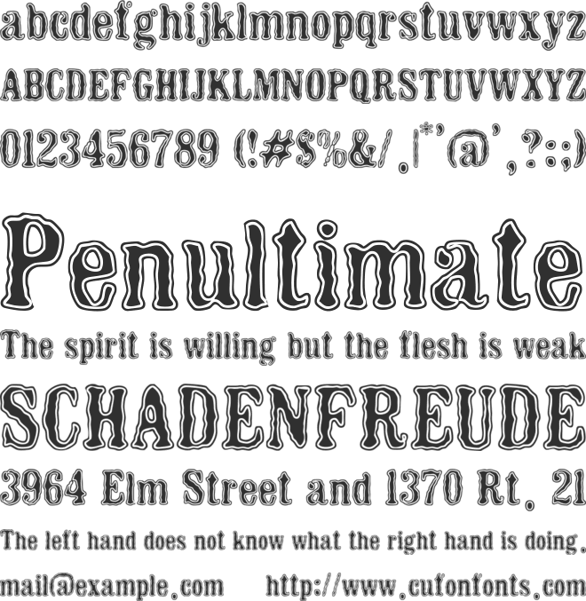 HERMES MANERO font preview