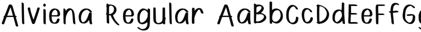 Alviena font download