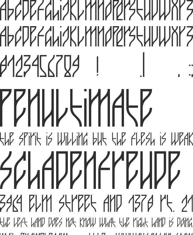 guacamayo font preview