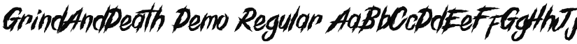 GrindAndDeath_Demo font download