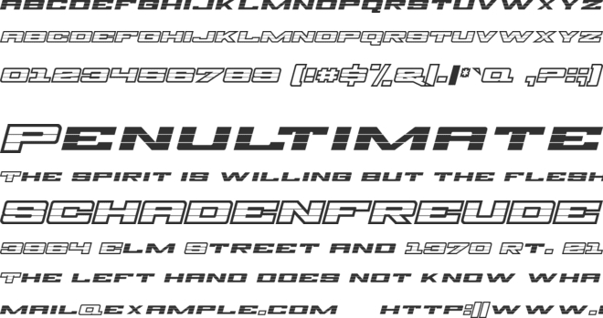 Z28 font preview