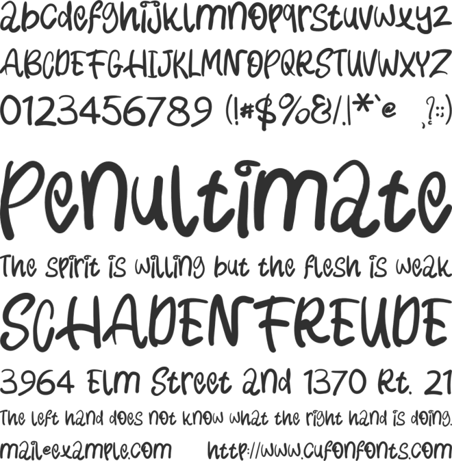 Ahurayazda font preview