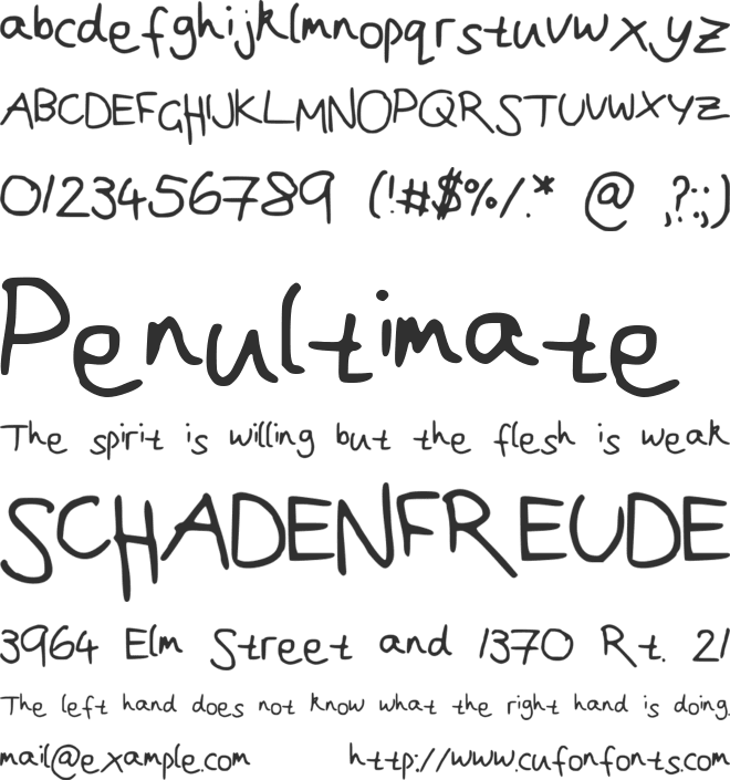 Joanna__s_handwriting font preview