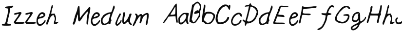 Izzeh font download