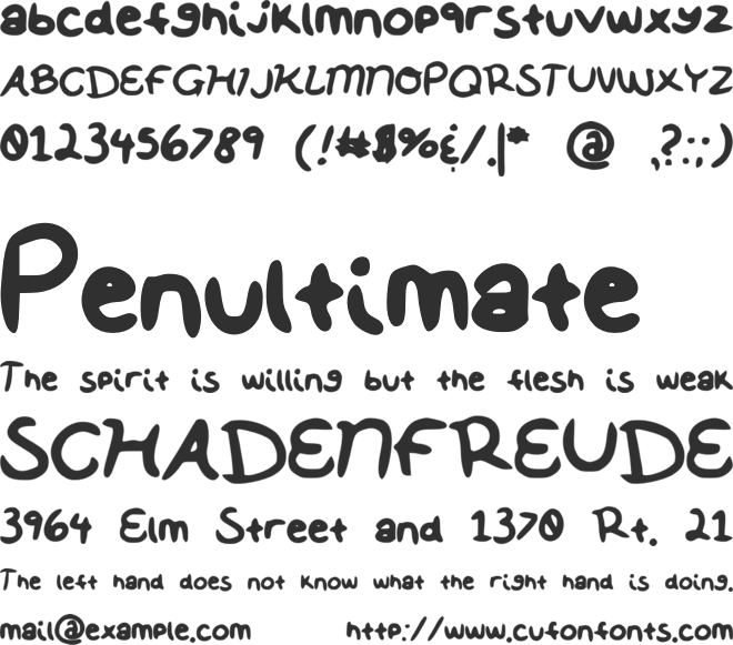 Soft_Notes font preview