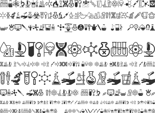 Laboratory font preview