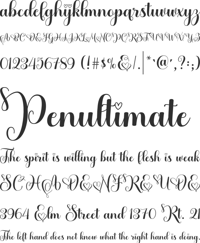 Anabel font preview