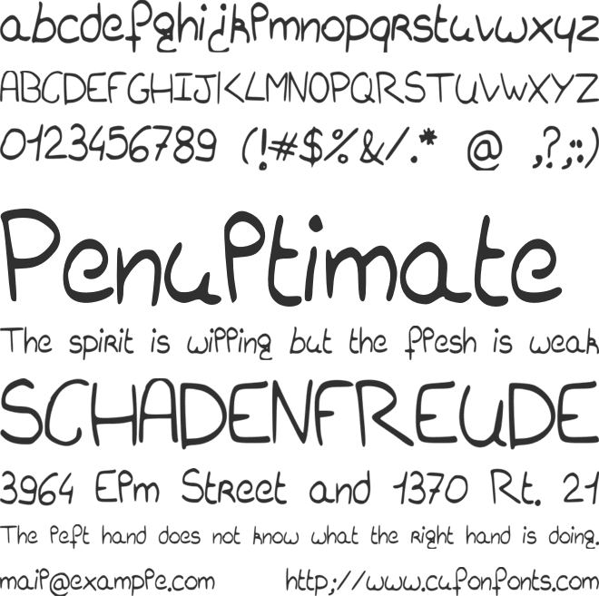 charliebubblesimple font preview