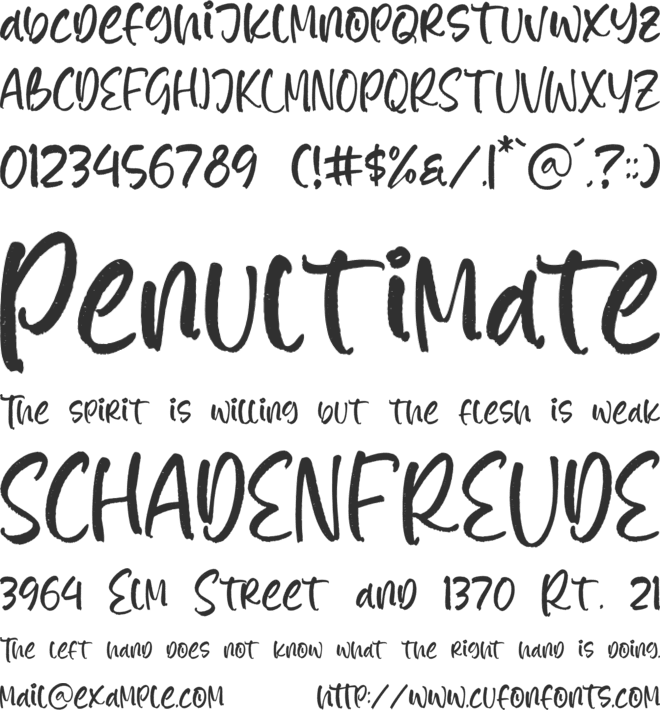 romitha font preview