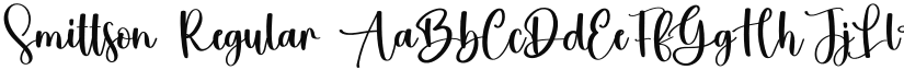 Smittson font download