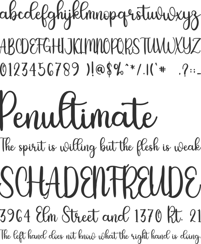 Rainbow In Mandala font preview