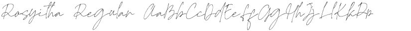 Rosyitha font download