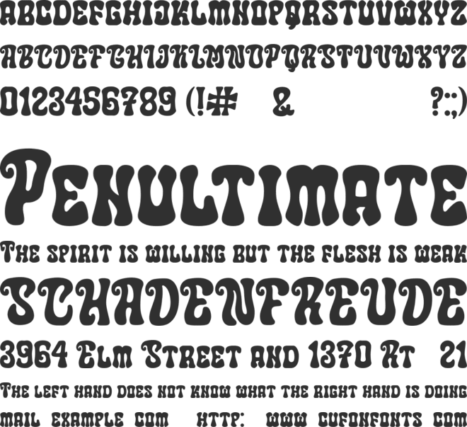 Kalamaya font preview