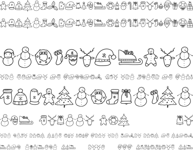 Chrisdood font preview