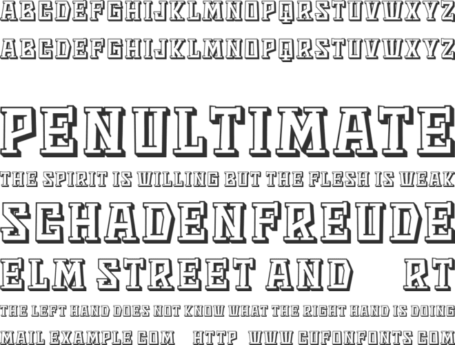 Rauk font preview