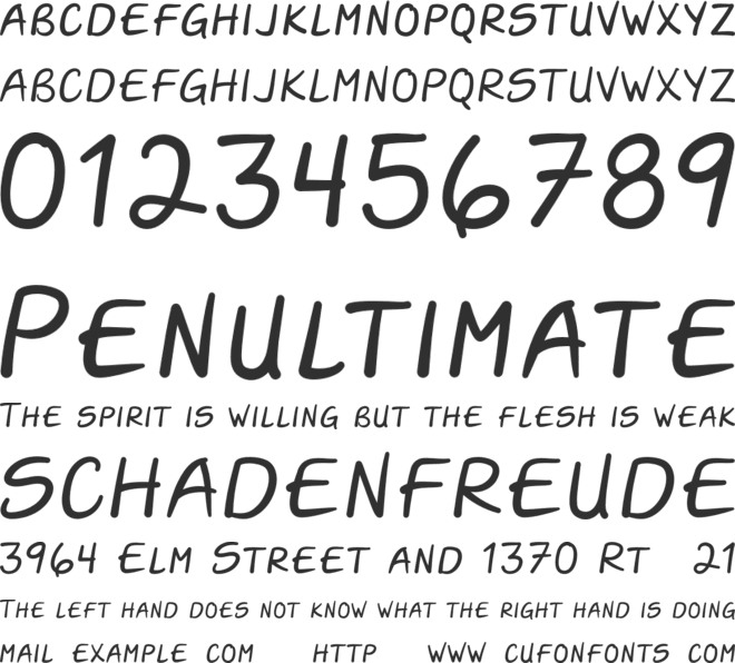 Darla-Script-Personal-Use-Only font preview