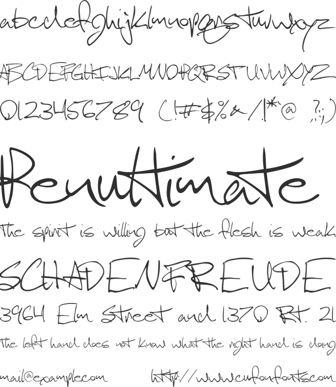 Scotosaurus font preview