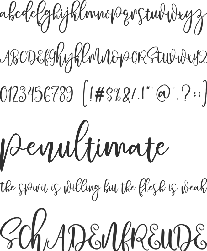 Schiffen Script font preview