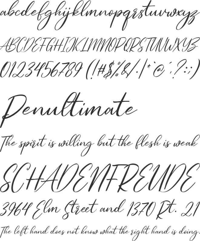 Cosbycorwin font preview