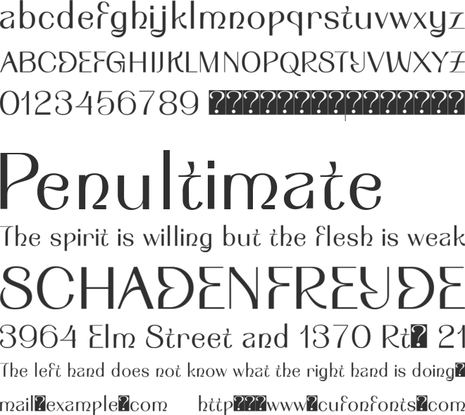 Lemonstyle Try font preview