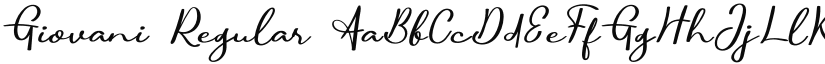 Giovani font download