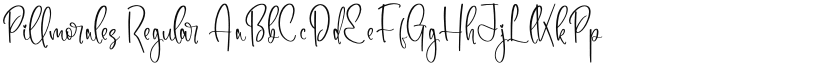 Pillmorales font download