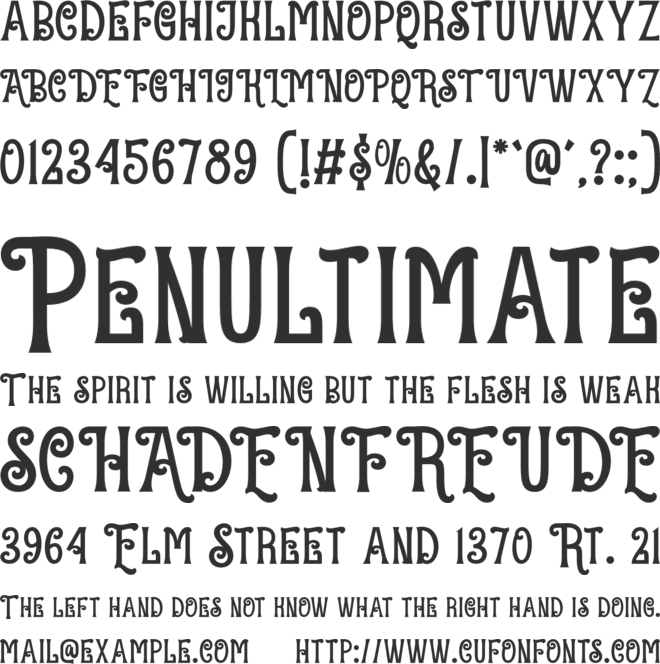 Christmas Beach font preview