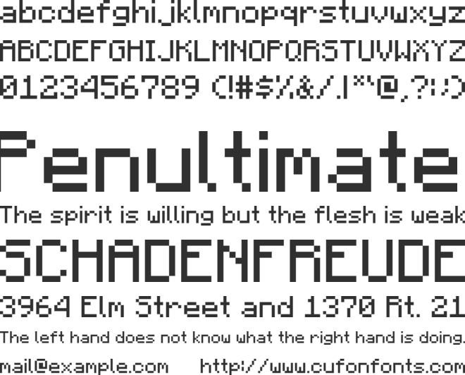 free minecraft font for mac