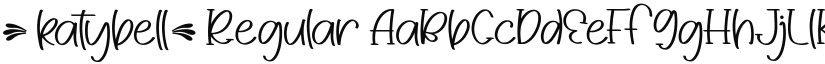 Katybell font download