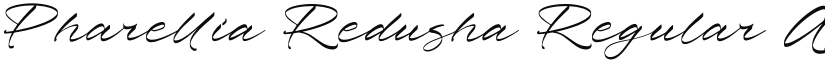 Pharellia Redusha font download