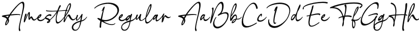 Amesthy font download