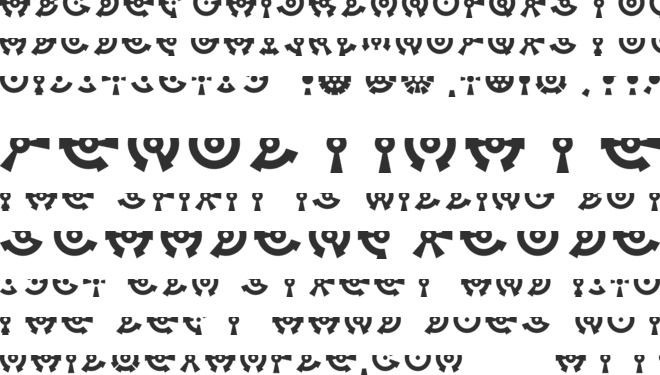 Anillo font preview