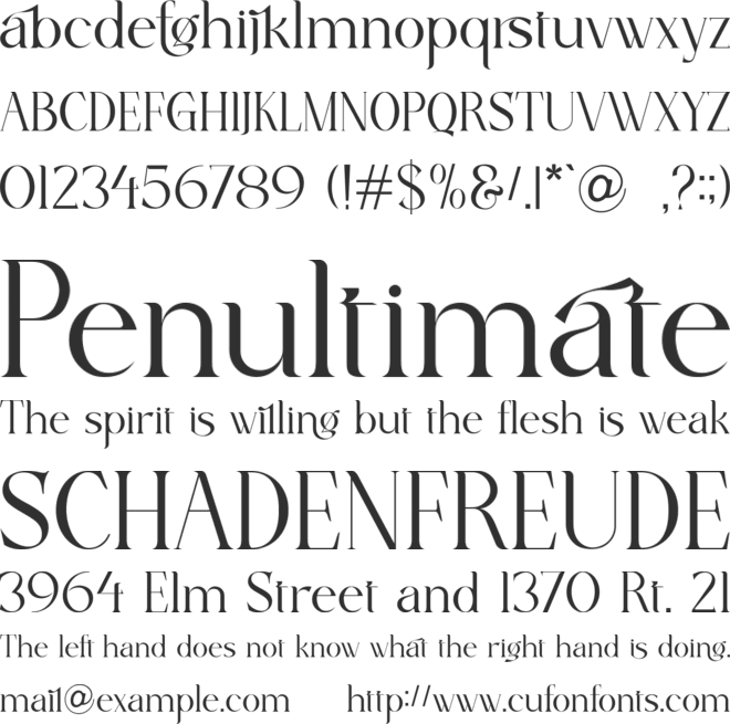 Arasik font preview