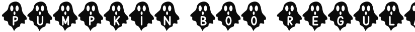 Pumpkin Boo Regular font