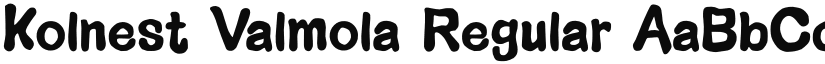 Kolnest Valmola font download