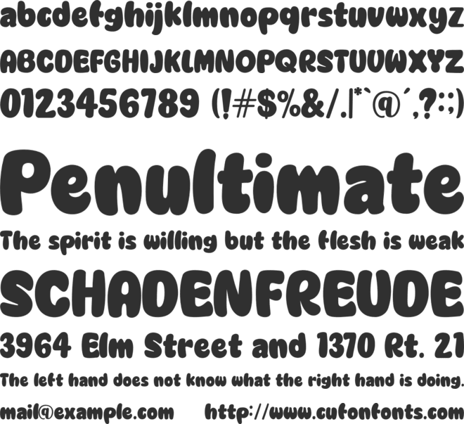 Nesti Sweet font preview