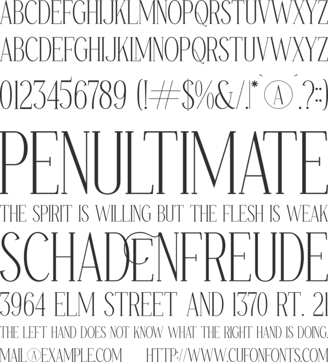 Basramle font preview