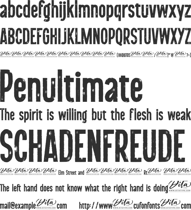 Colotus Personal Use font preview