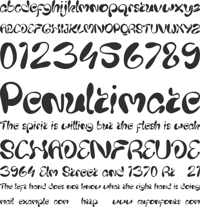 Liminoru Personal Use font preview