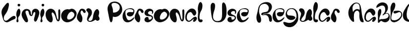 Liminoru Personal Use font download