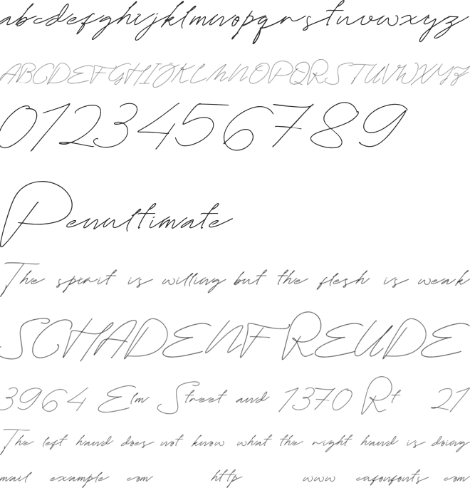 Shobaro Personal Use font preview