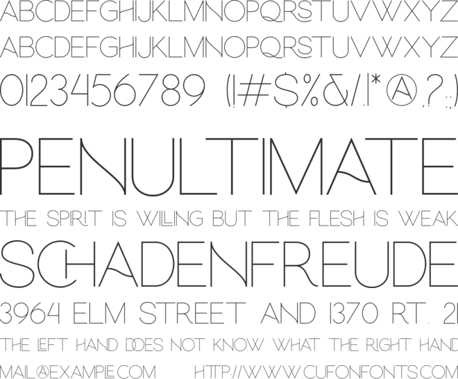 hello galleria sans font preview