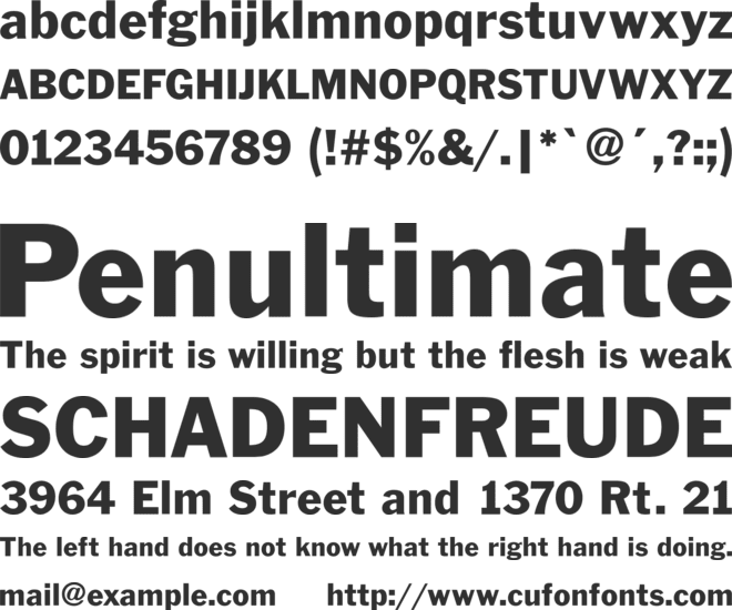 franklin gothic heavy font free download mac