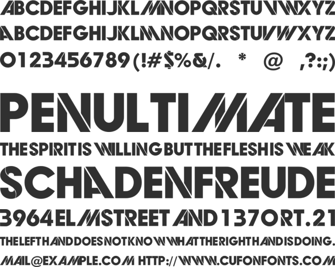 RBS FONT PACK font preview