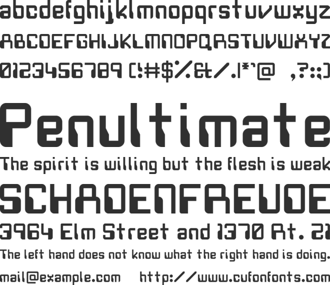 ArtisticAlphabet font preview